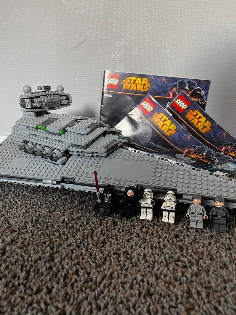 Lego Star Wars Imperial Star Destroyer 75055, Ophalen of Verzenden, Zo goed als nieuw, Gebruiksvoorwerp