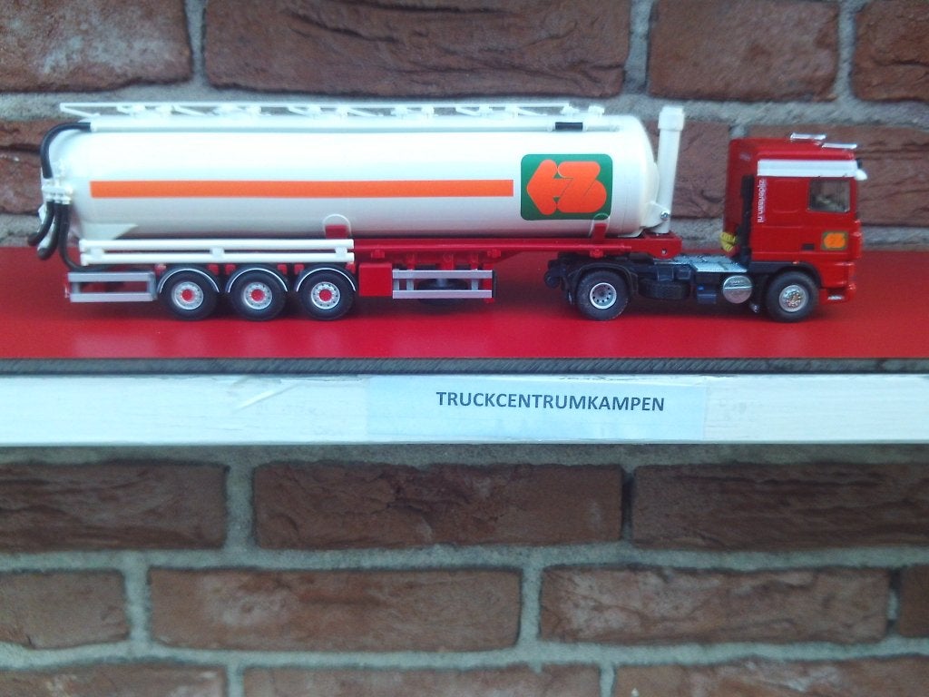 Tekno  Daf  XF  met  Bulkoplegger  van  Zijderlaan.