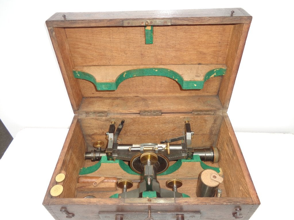 waterpas instrument in originele kist, Ophalen of Verzenden