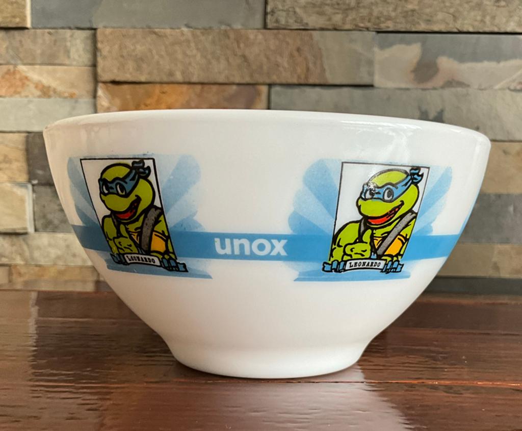 Unox TNMT Ninja Turtles Kom 1991 - Leonardo, Ophalen of Verzenden, Nieuw