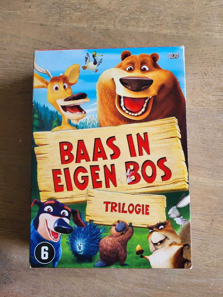 DVD Baas in eigen bos trilogie in 1 box!, Alle leeftijden, Boxset, Ophalen of Verzenden, Zo goed als nieuw