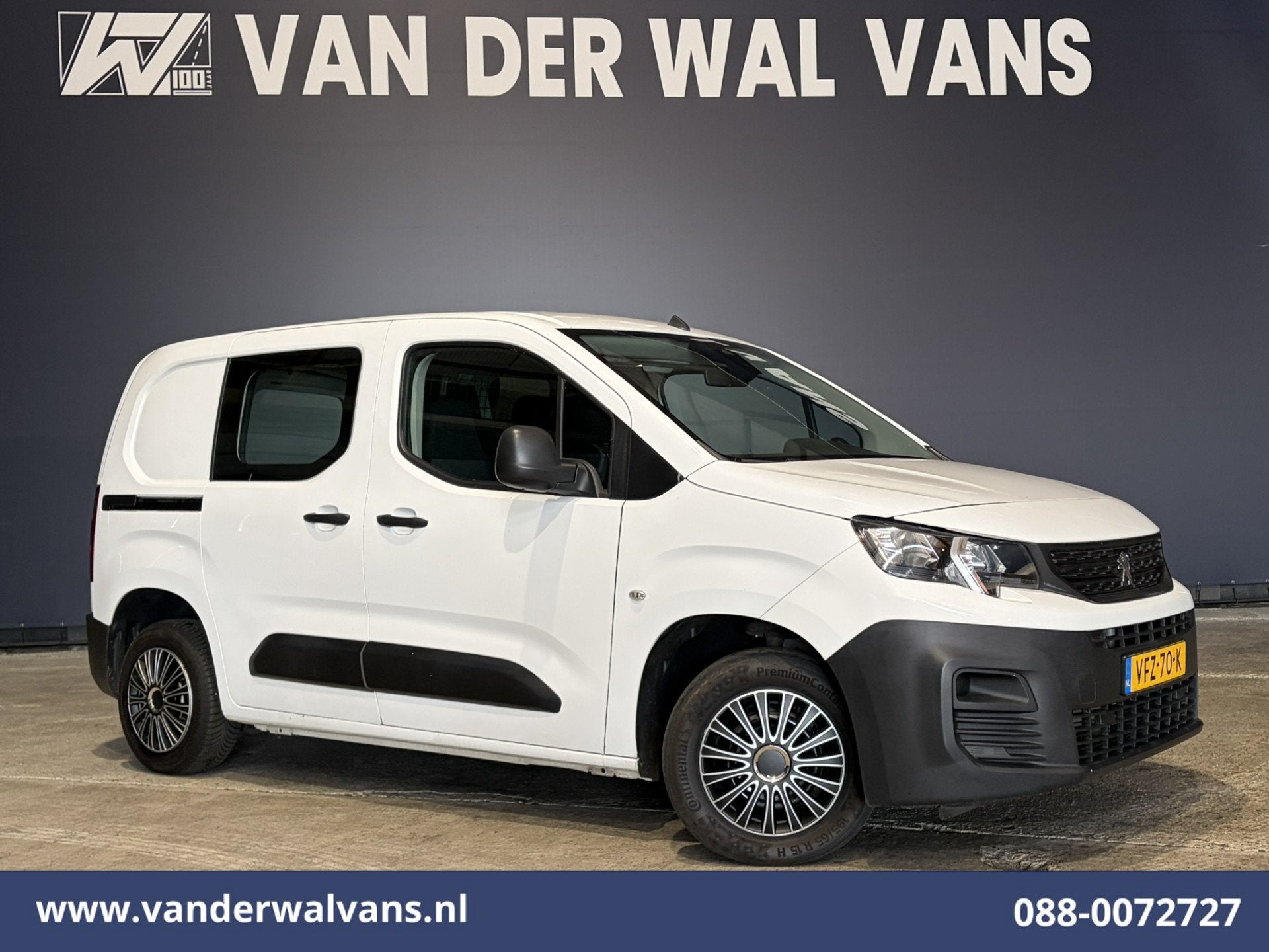 Peugeot Partner 1.5 BlueHDI L1H1 Euro6 Airco | Parkeersensor, Voorwielaandrijving, Dealer onderhouden, Stof, Gebruikt