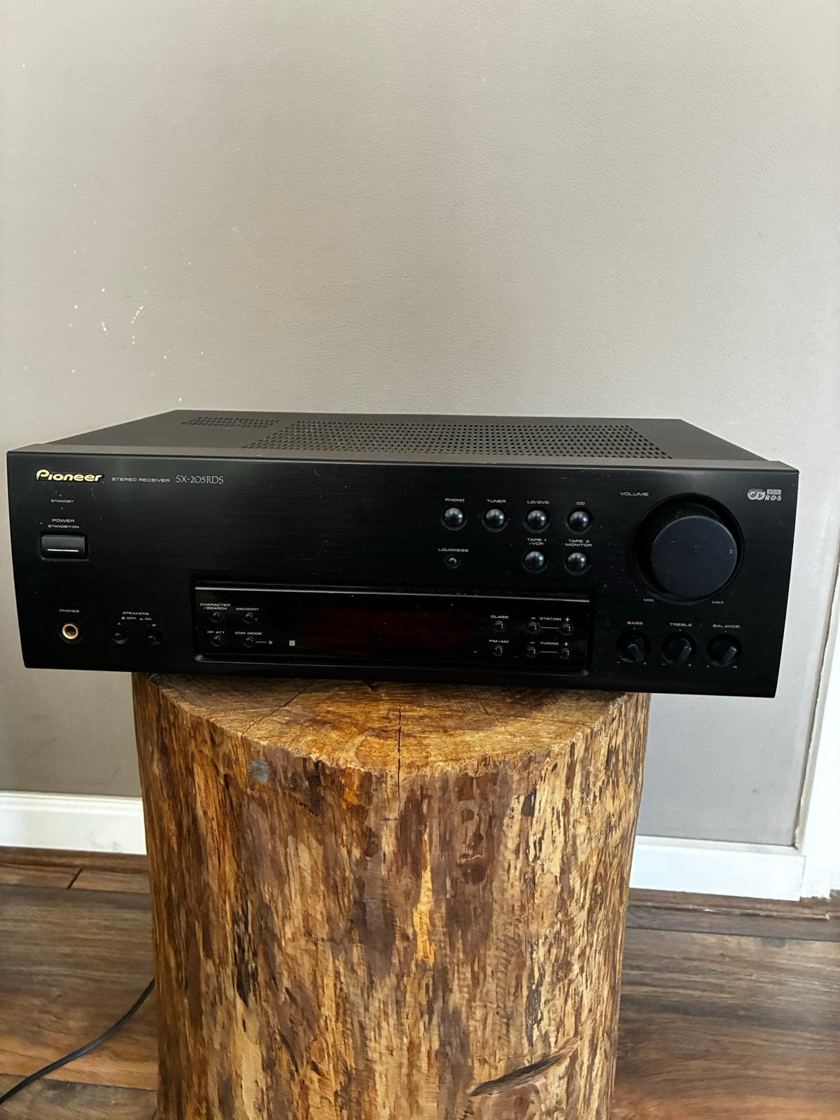 Pioneer SX-205RDS Stereo Receiver, Audio, Tv en Foto, Gebruikt, Ophalen of Verzenden, Pioneer, 120 watt of meer