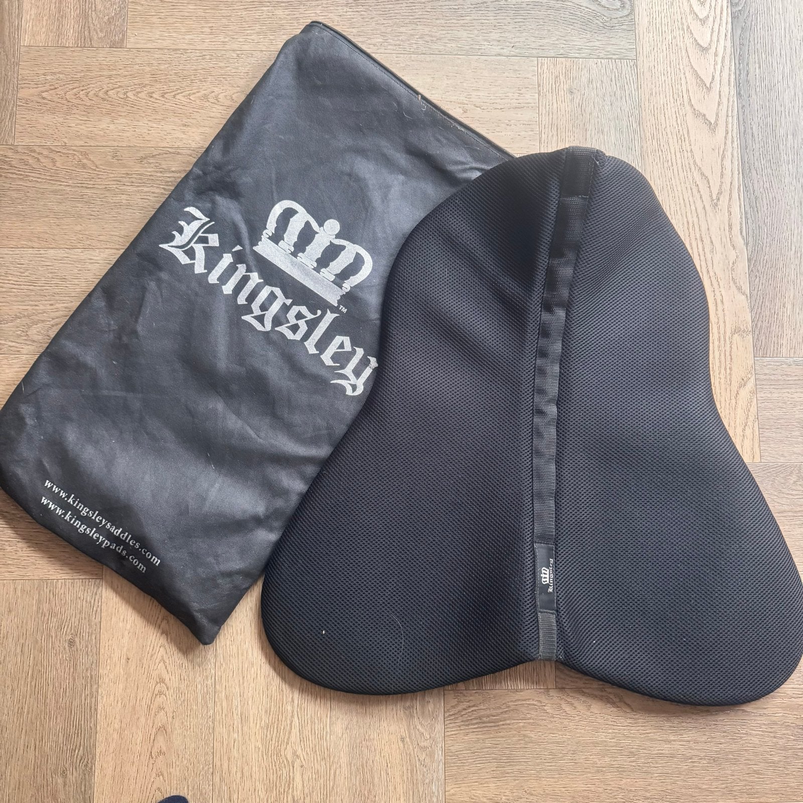 Kingsley Layer 2 zadelpad zwart – zadelonderlegger Full, Ophalen of Verzenden