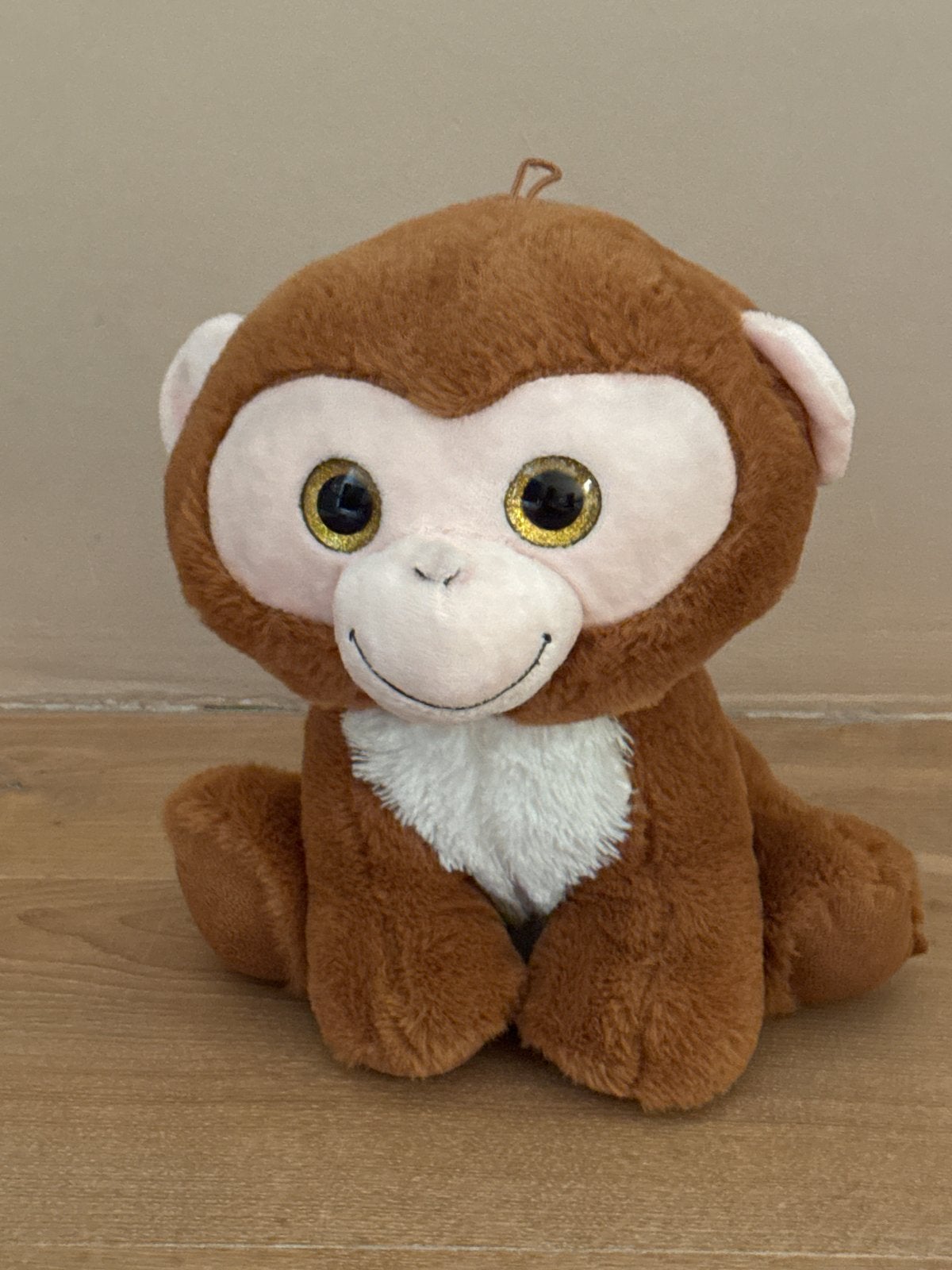 Knuffelaapje - Zacht en knuffelbaar met kleine imperfectie, Kinderen en Baby's, Speelgoed | Knuffels en Pluche, Gebruikt, Overige merken