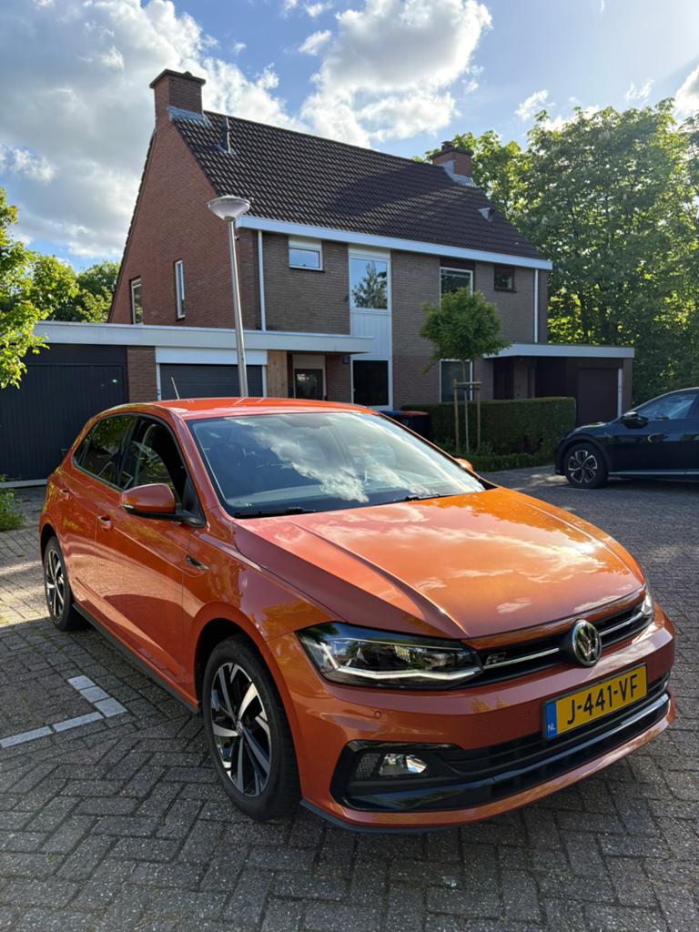 Volkswagen Polo 1.0 TSI 116pk R-line 2019, Voorwielaandrijving, Stof, 116 pk, 49 €/maand