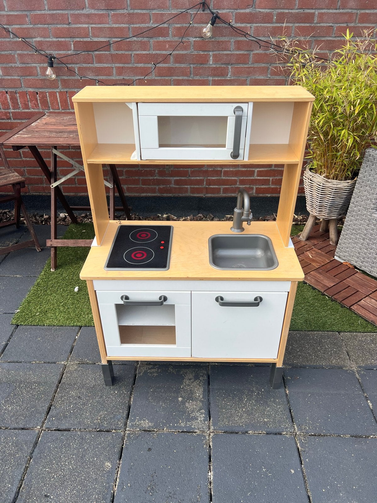 Kinderkeuken, Ophalen, Gebruikt