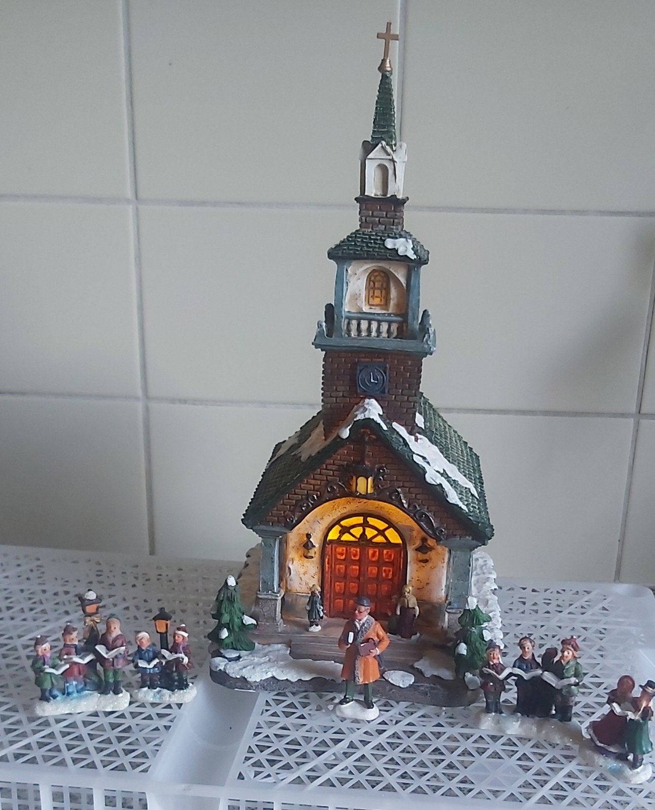 kerst kerk, Ophalen, Gebruikt