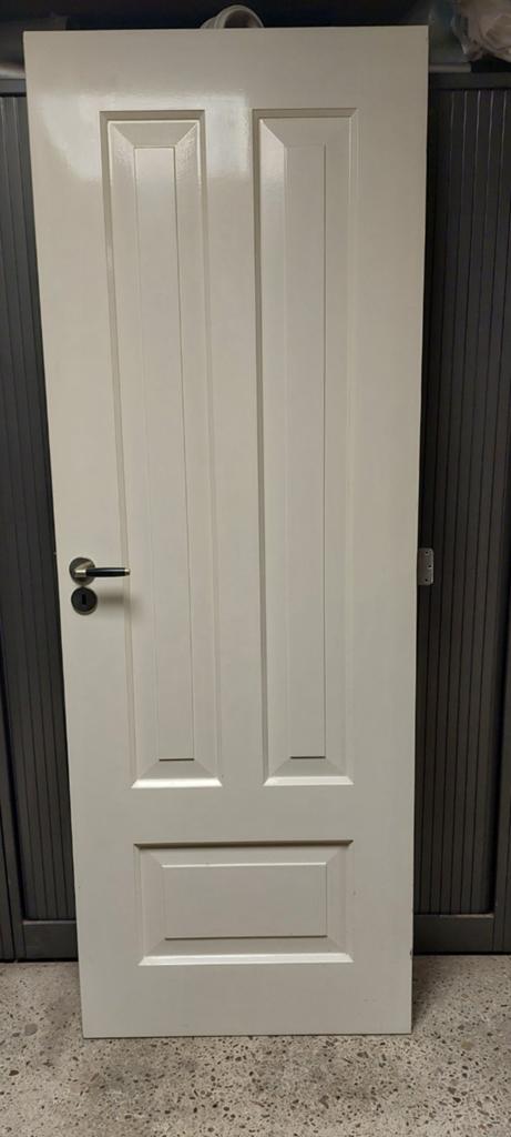 Weekamp Merbau binnenDeur 72x200 cm RAL 9010 Hoogglans, Doe-het-zelf en Verbouw, Minder dan 80 cm, Binnendeur, Ophalen of Verzenden
