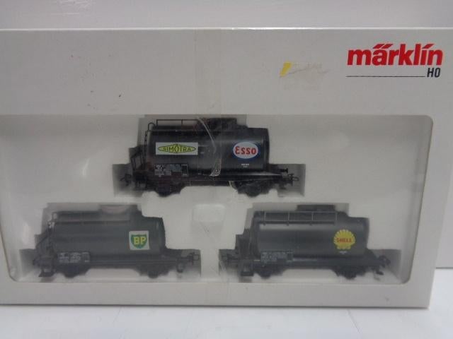 Marklin 84421 Simotra Ketelwagenset DB. (H0), Hobby en Vrije tijd, Modeltreinen | H0, Wisselstroom, Wagon, Ophalen of Verzenden