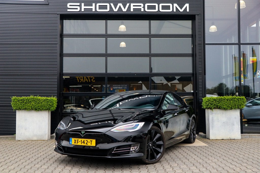 Tesla Model S 100D, 418 PK NL Auto, 21 inch Autopilot, Volle, Auto's, Tesla, Automaat, 273 min, Gebruikt, 100 kWh