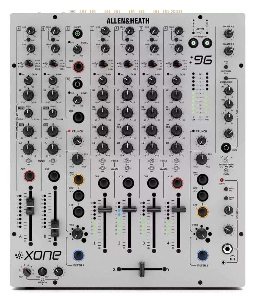 Allen & Heath Xone 96 nauwelijks gebruikt met garantie, Ophalen of Verzenden, Zo goed als nieuw, 5 tot 10 kanalen