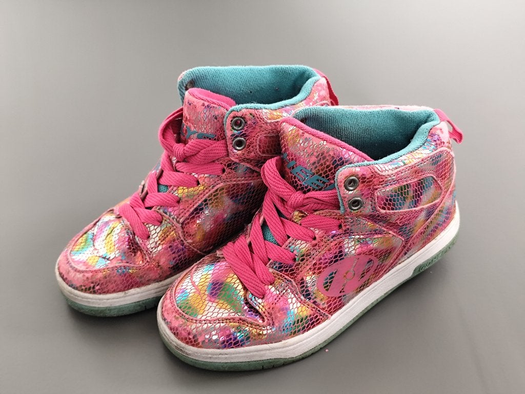 Leuke Heelys sneakers - maat 34 - roze met glitters, Ophalen of Verzenden, Gebruikt, Kinderen