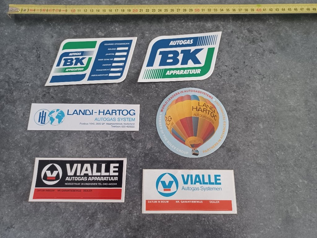 Stickers LPG, Ophalen of Verzenden