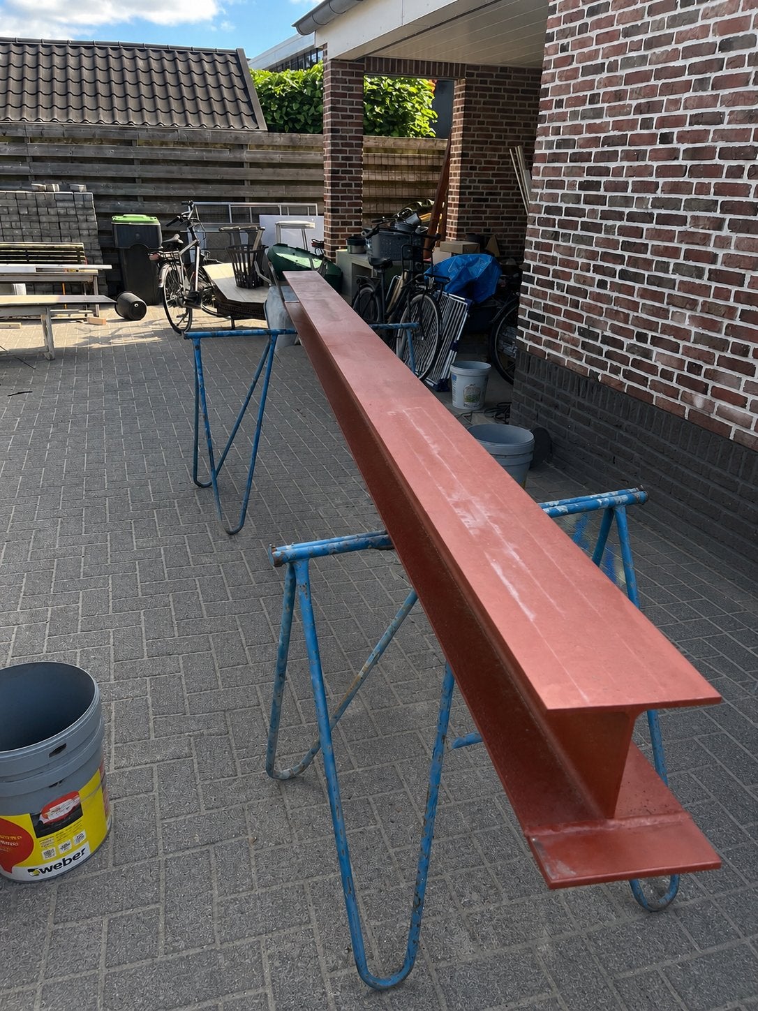 HEA 180 balk, Doe-het-zelf en Verbouw, Metalen, Ophalen, Gebruikt, IJzer