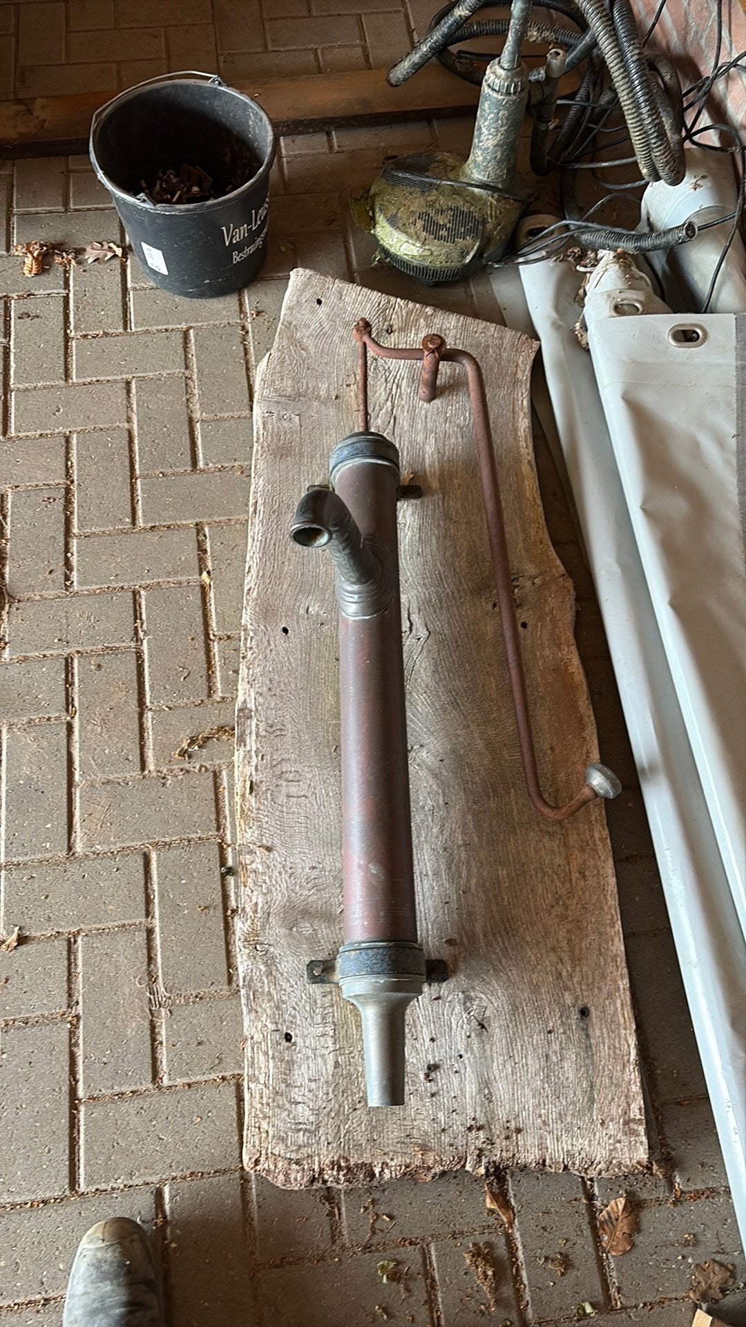 Water pomp, Tuin en Terras, Ophalen, Gebruikt, Handmatig