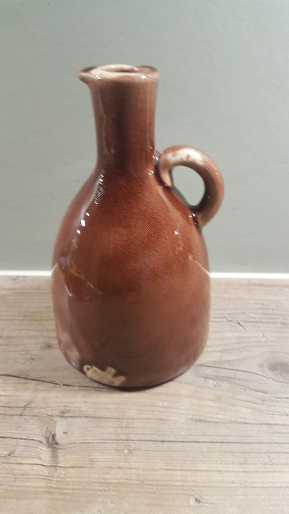 Mauve kleurig Brynxz kruikje., Overige kleuren, Aardewerk of Porselein, Ophalen of Verzenden, Zo goed als nieuw