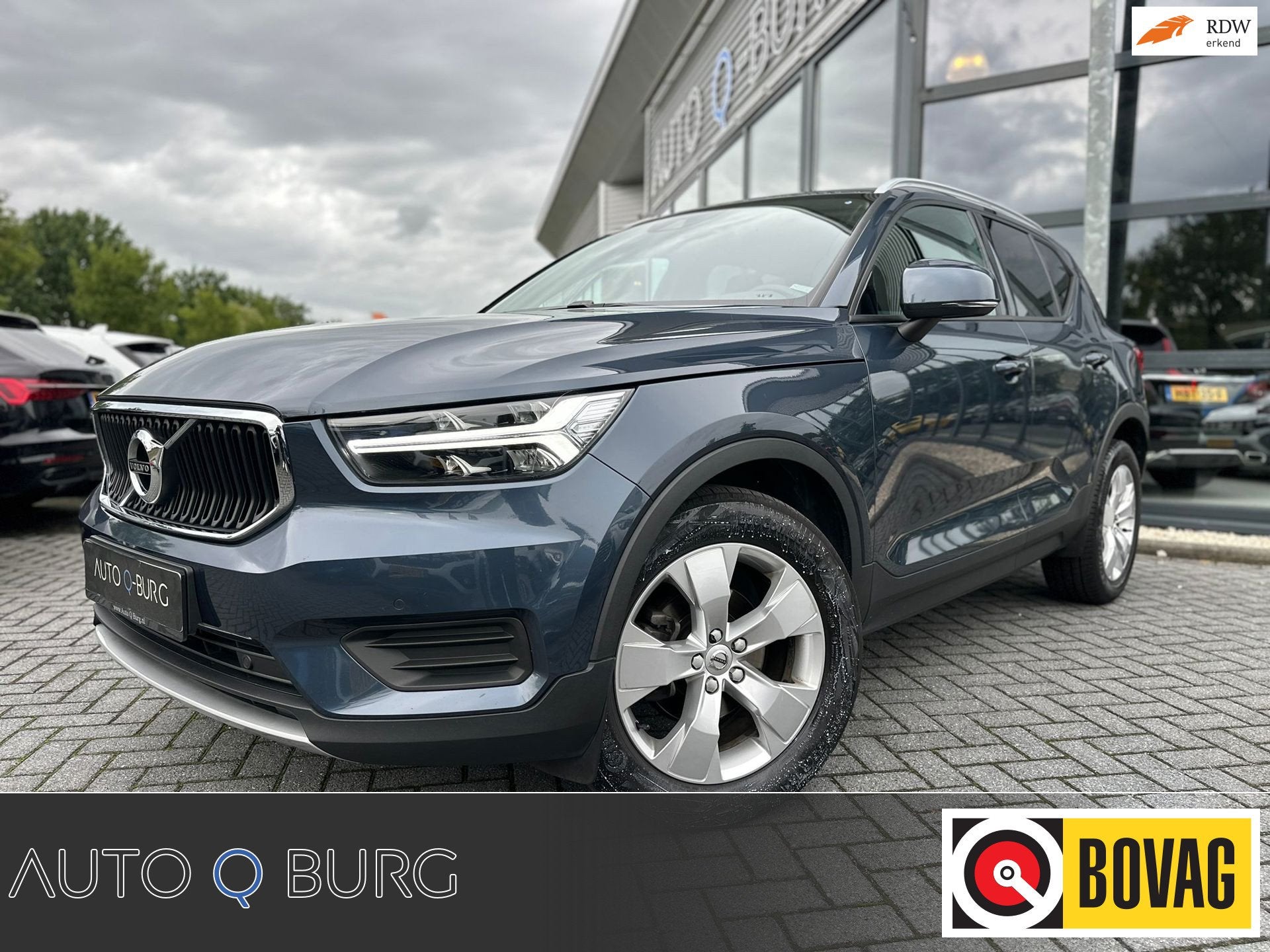 Volvo XC40 1.5 T2| 1 eig.| 2022| Automaat| Navi| Led| Stuurw, Auto's, Volvo, Gebruikt, Blauw, Bedrijf, 3 cilinders