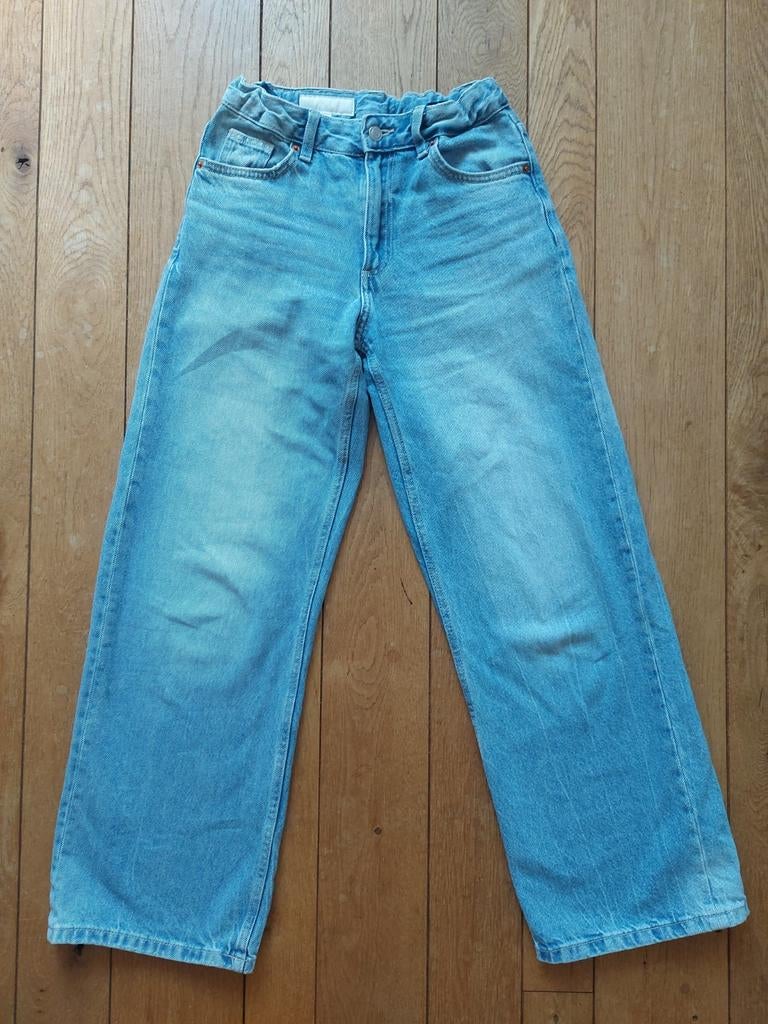 Prachtige Zara spijkerbroek voor meisje, als nieuw, Kinderen en Baby's, Kinderkleding | Maat 164, Broek, Meisje, Ophalen of Verzenden