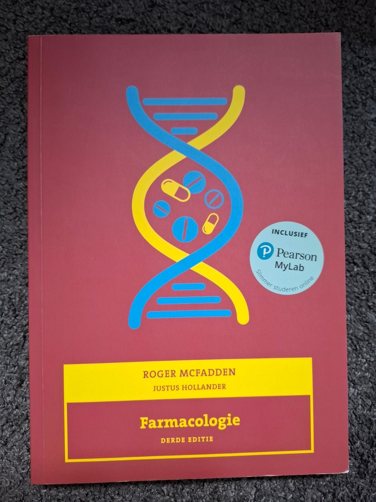 Farmacologie, 3e editie, Boeken, Nieuw, Roger McFadden, Ophalen of Verzenden, Alpha
