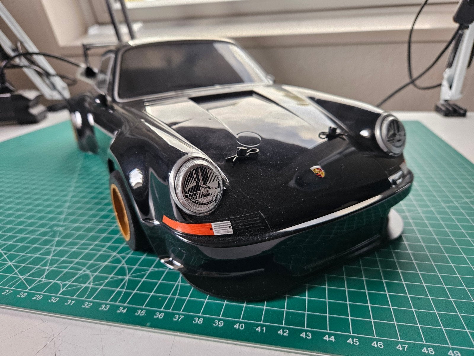 Tamiya Porsche RSR Custom F103, Elektro, Ophalen of Verzenden, Zo goed als nieuw, Schaal 1:10