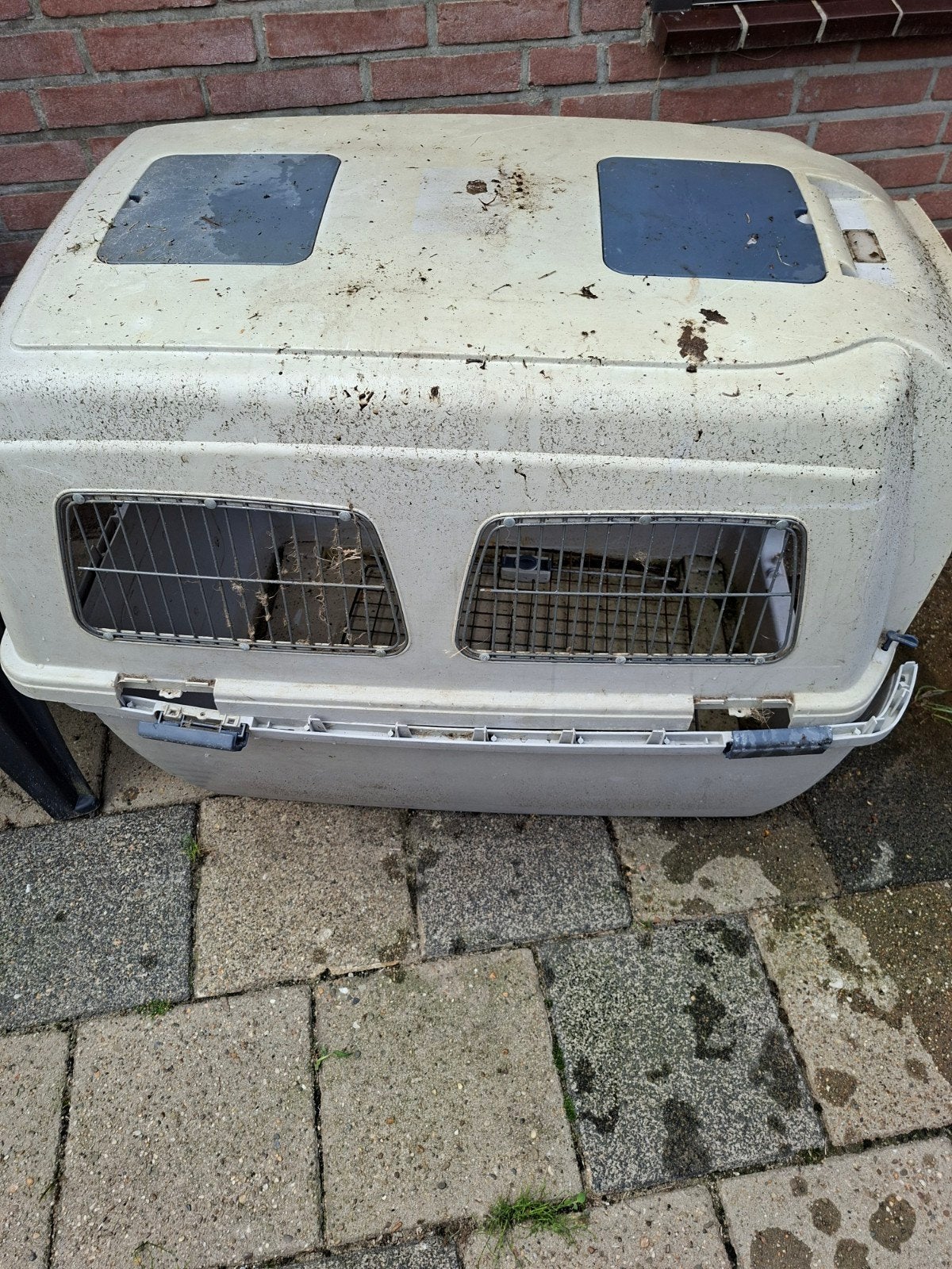 honden bench, Dieren en Toebehoren, Ophalen, Gebruikt