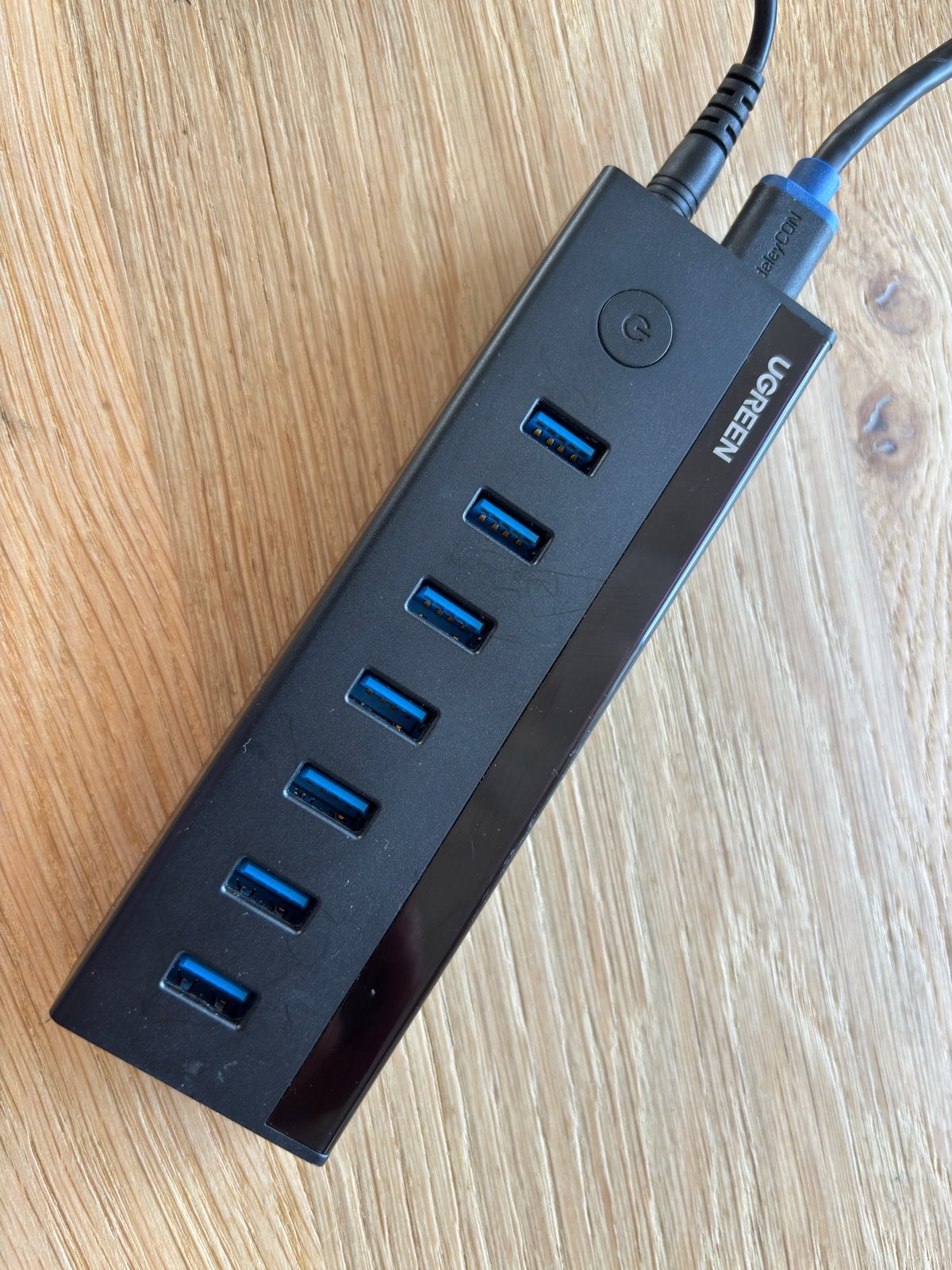 UGREEN USB 3.0 Hub - 7 poorten, 5Gbps Super Speed, Ophalen of Verzenden, Zo goed als nieuw, 2 TB of meer