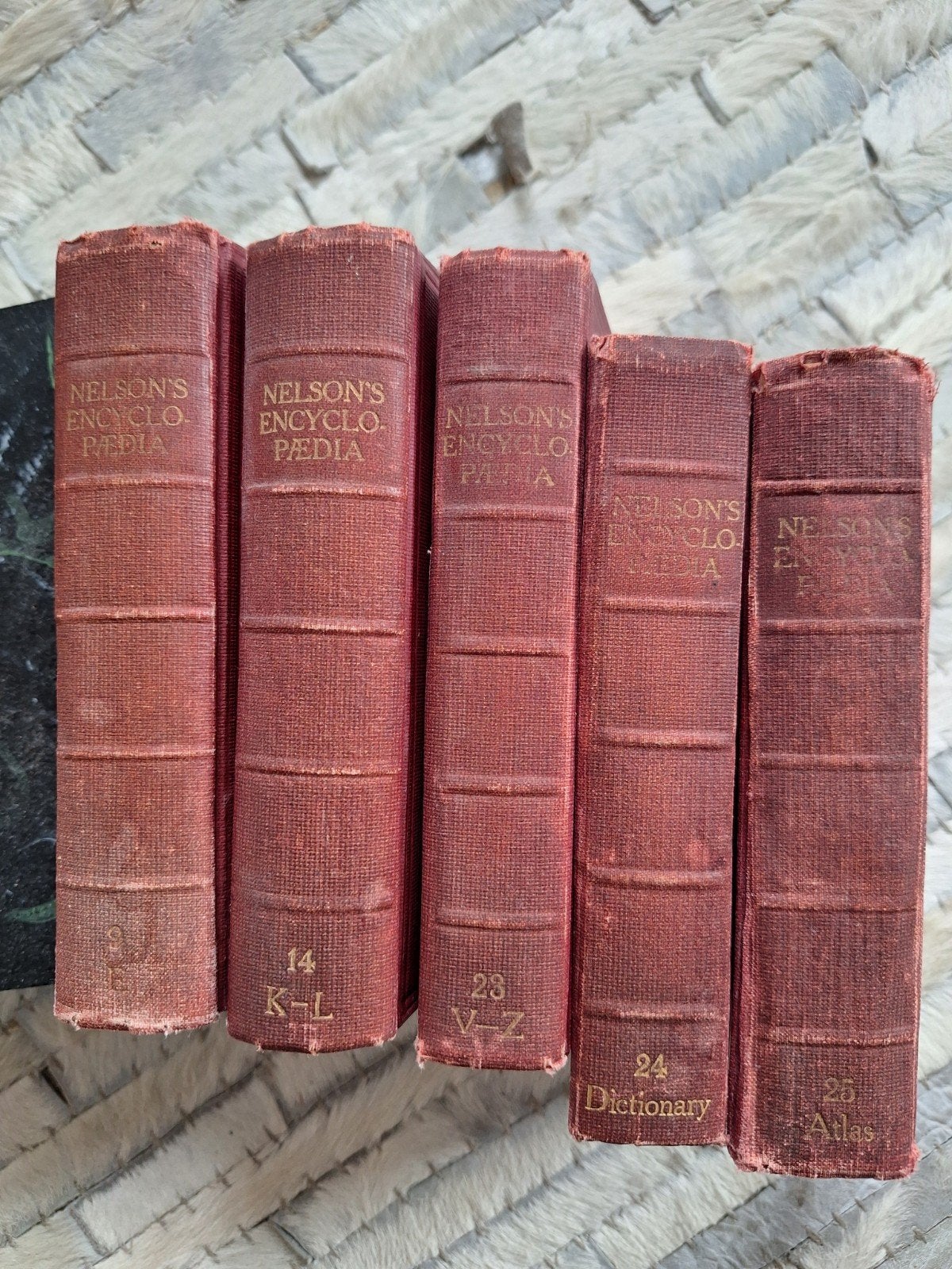 oude encyclopedie,  Nelsons, Ophalen of Verzenden, Nelsons