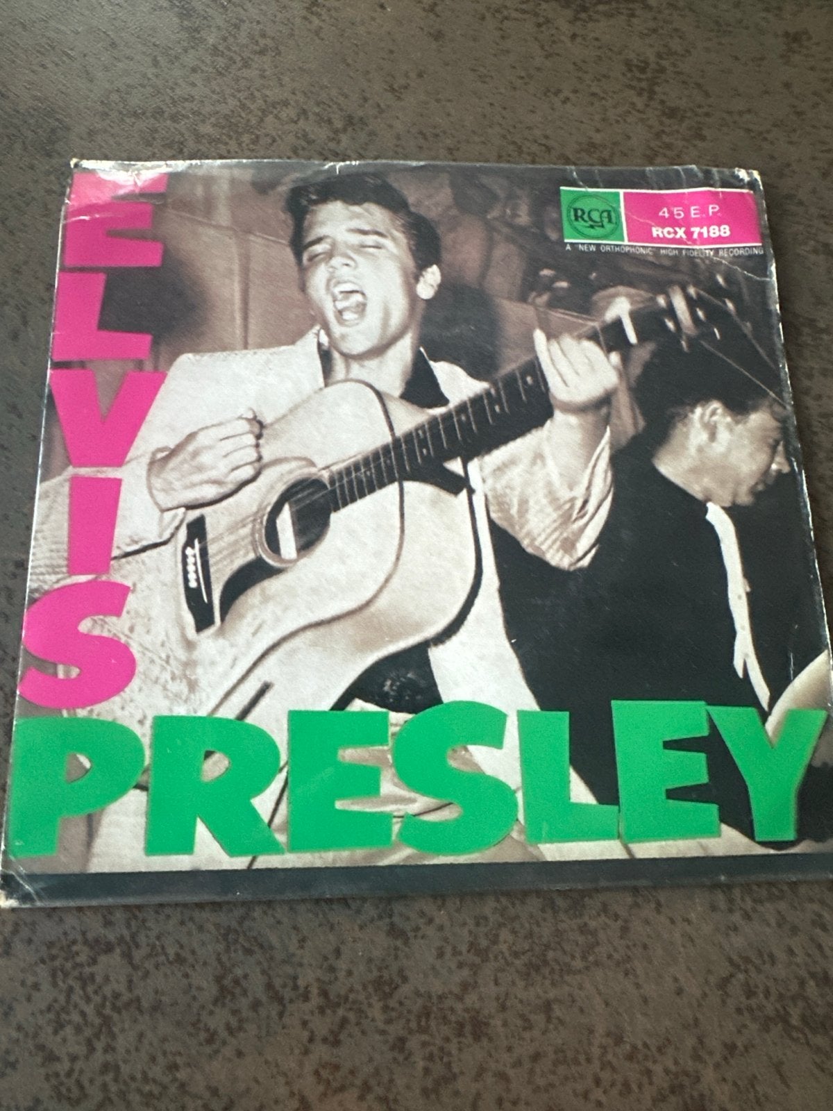 Elvis Presley EP - Blue Suede Shoes, Tutti Frutti (1956), Gebruikt, Originele persing, 7 inch, Ophalen of Verzenden