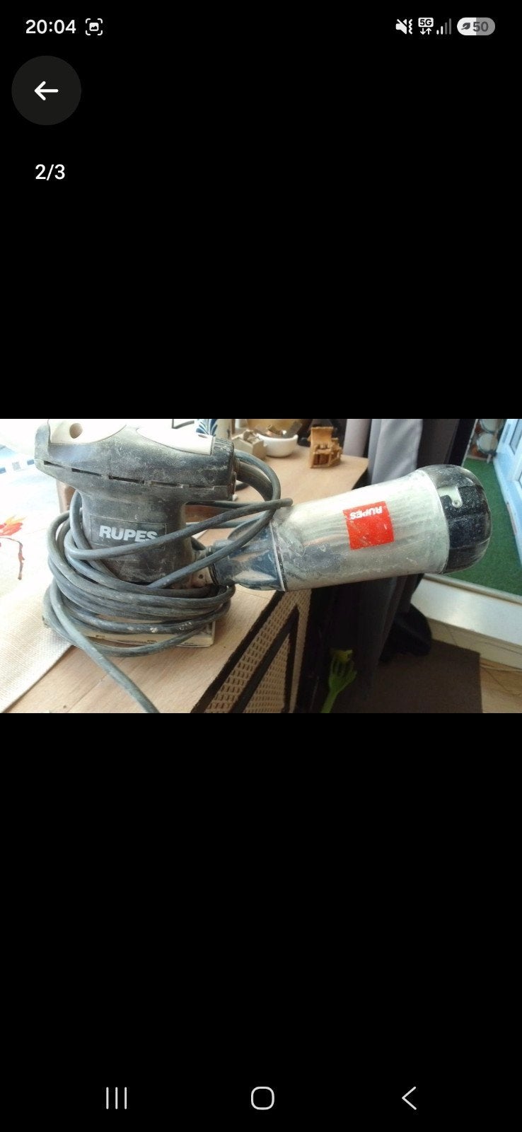 rupes schuurmachines, Ophalen of Verzenden, 1200 watt of meer, Overige typen