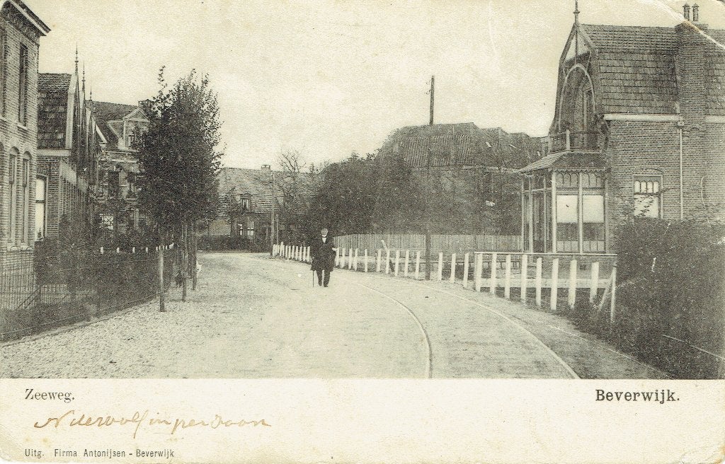 Ansichtkaart Beverwijk Zeeweg, Verzenden, Voor 1920, Ongelopen, Noord-Holland