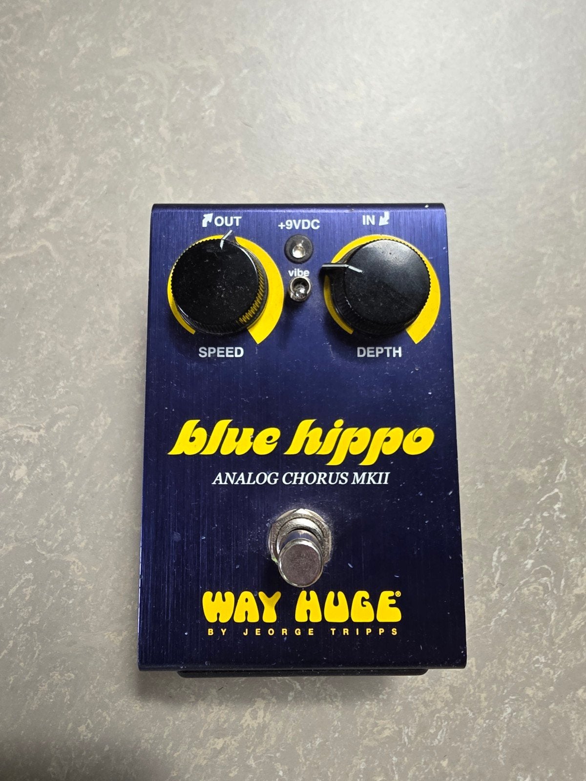 Way Huge Blue Hippo Analog Chorus MK2 gitaarpedaal, Muziek en Instrumenten, Effecten, Ophalen of Verzenden, Zo goed als nieuw