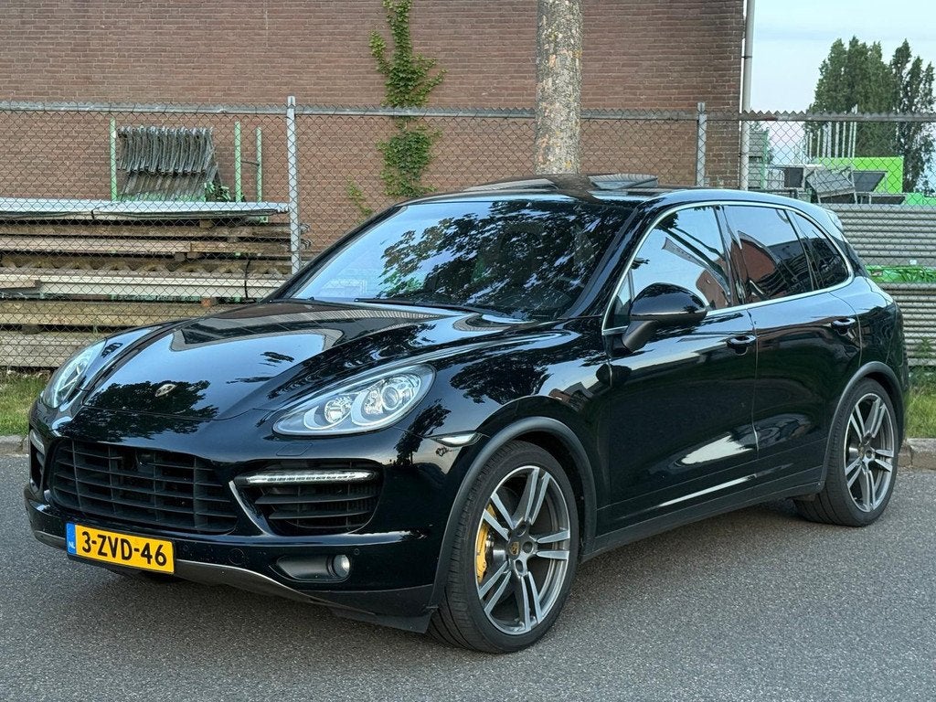 Porsche Cayenne 4.8 Turbo Schuifdak Bose 500PK, Automaat, 8 cilinders, 501 pk, Leder