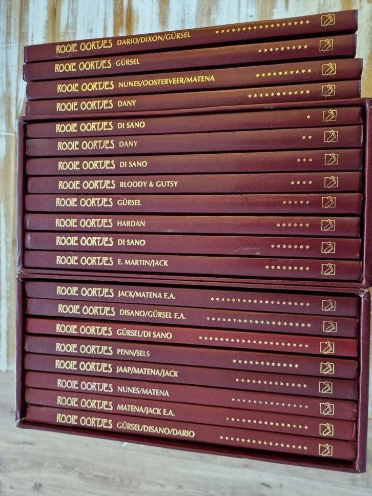 Rooie Oortjes complete serie van 20 boeken - 20 stripboeken, Boeken, Stripboeken, Complete serie of reeks, Ophalen of Verzenden