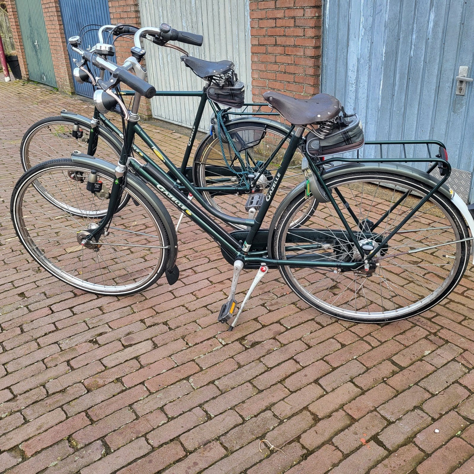 Batavus heren- en damesfietsen, 28 inch, nette staat, 57 tot 61 cm, Ophalen, Gebruikt, Batavus