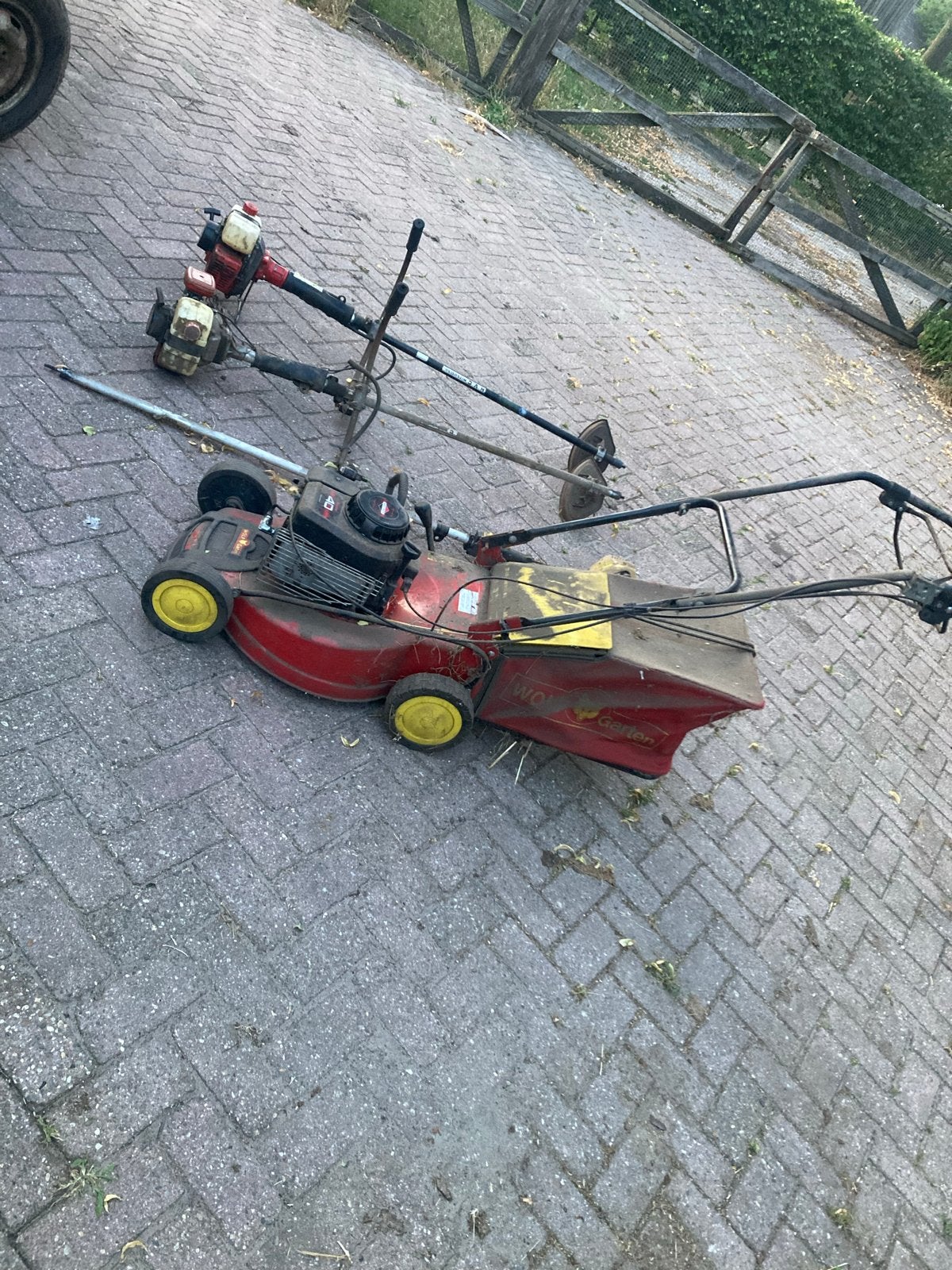 Grasmaaier en bosmaaiers - Wolf Garten en meer, Ophalen, Cirkelmaaier, Gebruikt, 40 t/m 49 cm