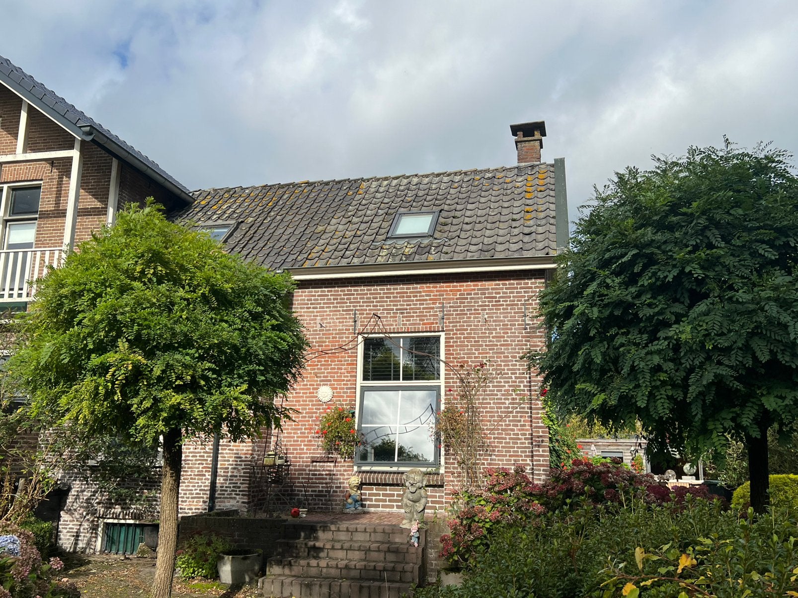 Oud hollandse holle dakpannen