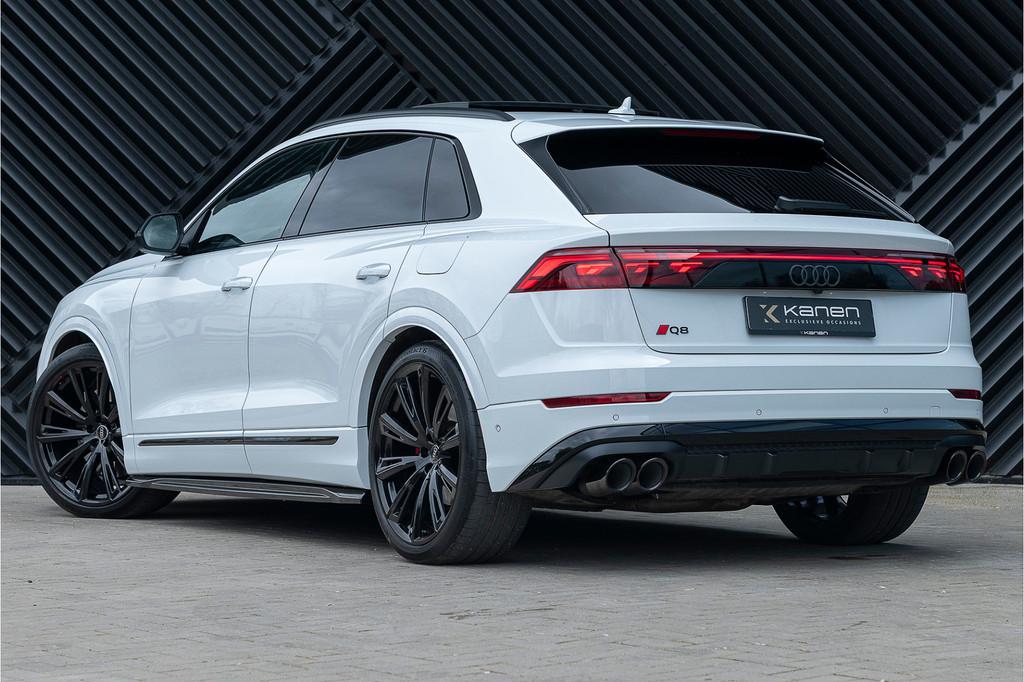 Audi Q8 60 TFSI e quattro S-Line Competition ACC Pano 4wielb, Automaat, Gebruikt, Zwart, 2995 cc