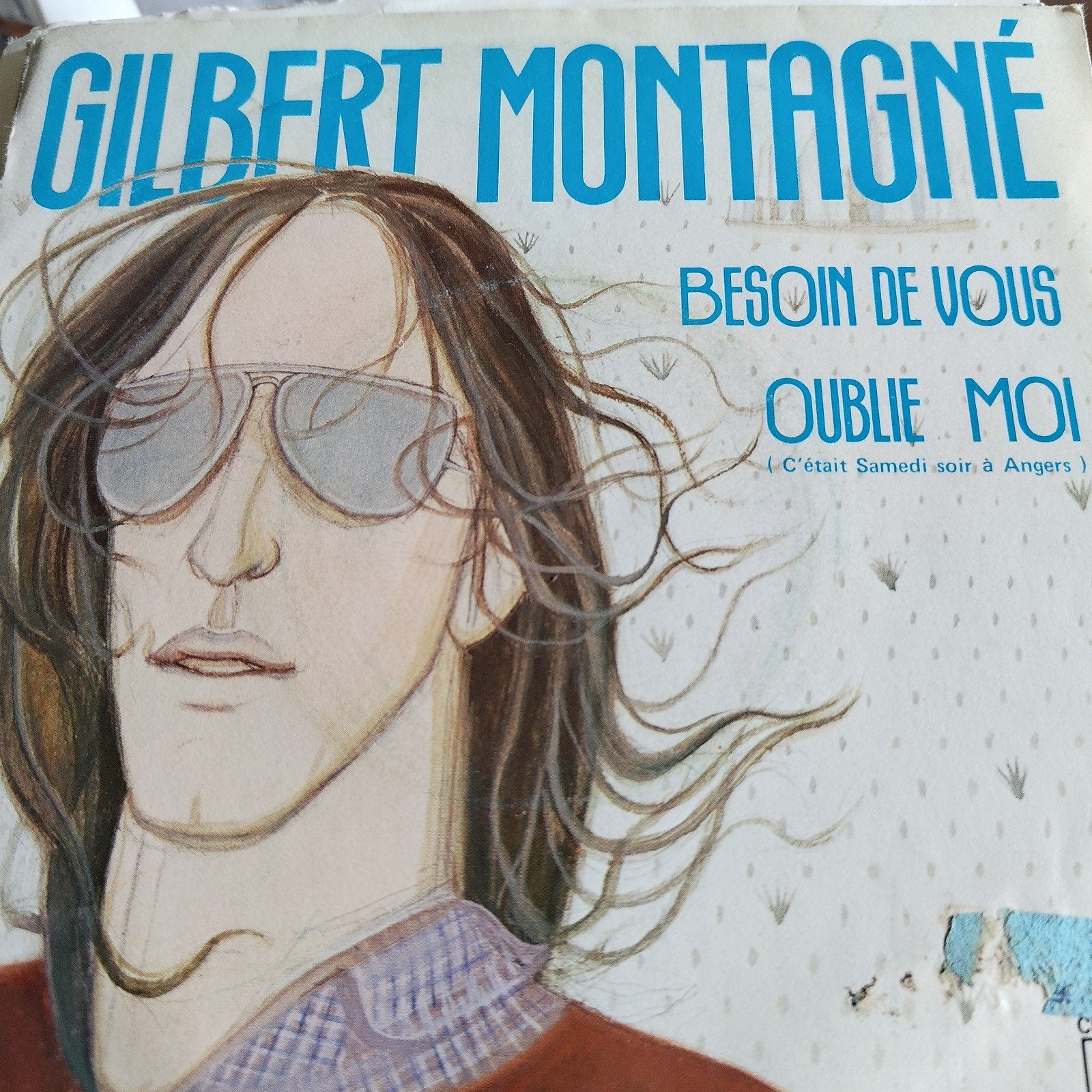 Gilbert Montagné - Besoin de Vous / Oublie Moi (Single), Ophalen of Verzenden, Gebruikt