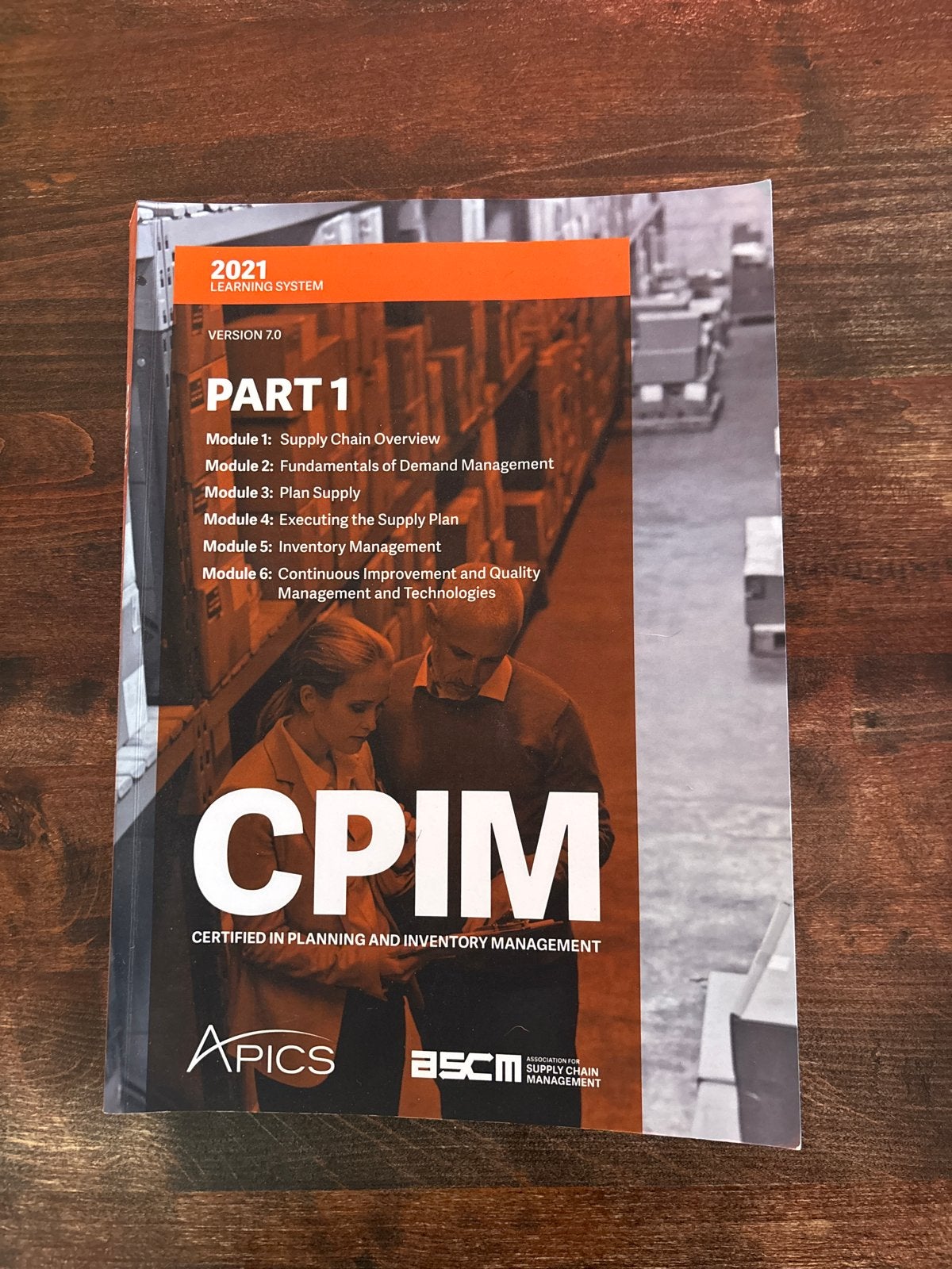 APICS CPIM 2021 Learning System Part 1, Boeken, Studieboeken en Cursussen, Zo goed als nieuw, Overige niveaus, Gamma, Ophalen of Verzenden