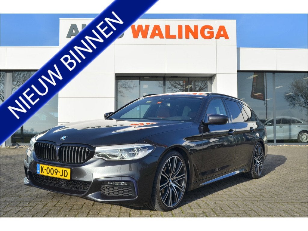 BMW 5 Serie Touring 540i xDrive M pak | Pano | Stoelventilat, Gebruikt, Euro 6, 2000 kg, 340 pk