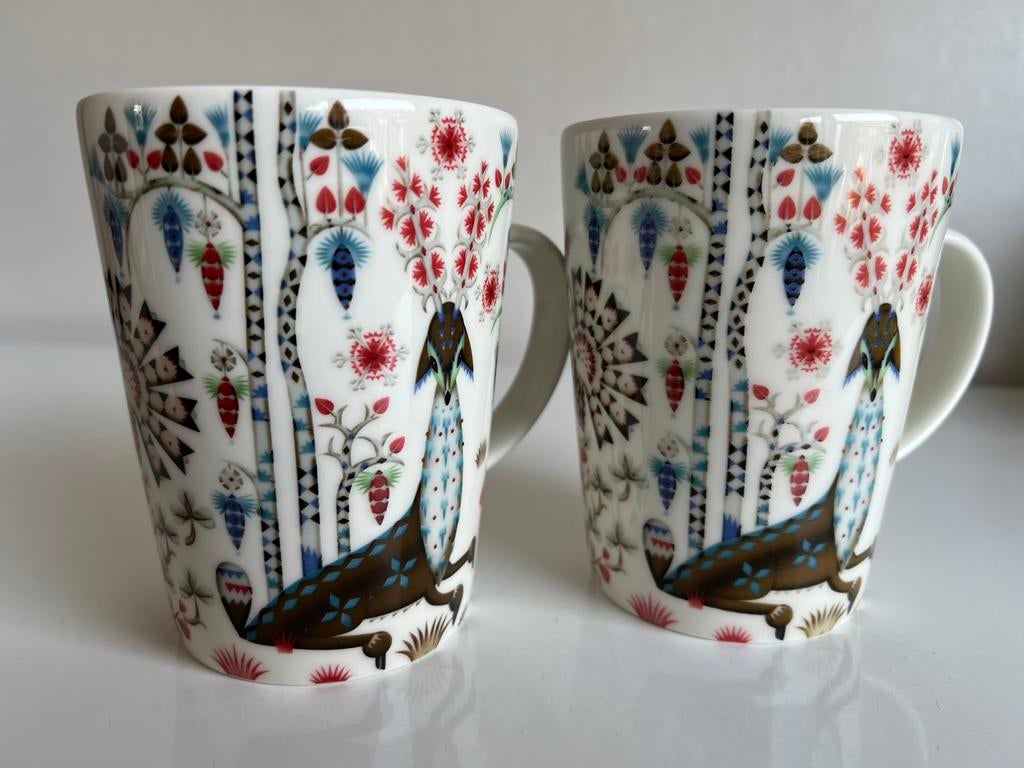 NWST Iittala Siimes Grote Mok Klaus Haapaniemi 0,4 L P Stuk, Huis en Inrichting, Keuken | Servies, Ophalen of Verzenden, Zo goed als nieuw