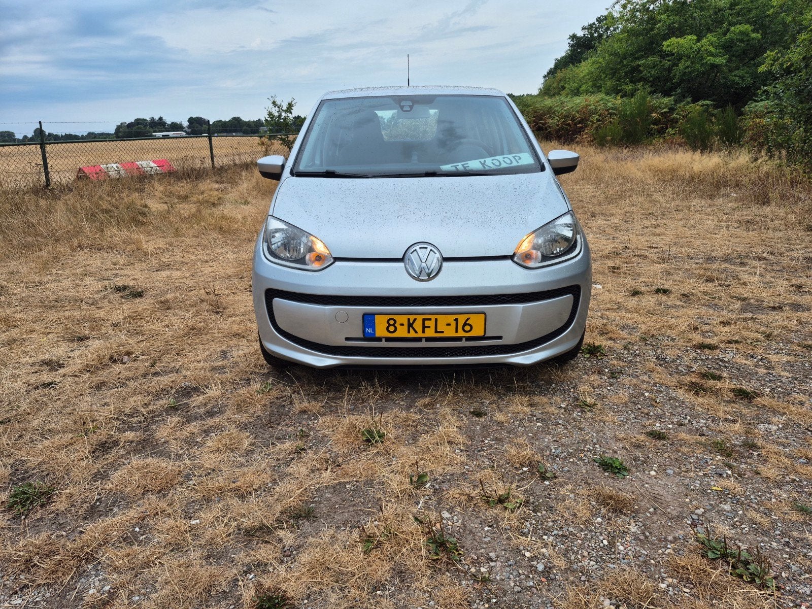 Volkswagen up! 1.0 44KW 2013 Grijs, Auto's, Voorwielaandrijving, Stof, Up!, 840 kg