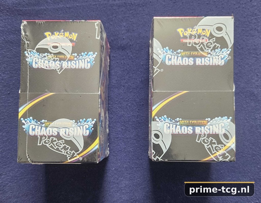 Pokémon Chaos Rising – Booster Box (18 Packs), Ophalen, Nieuw, Boosterbox, Foil