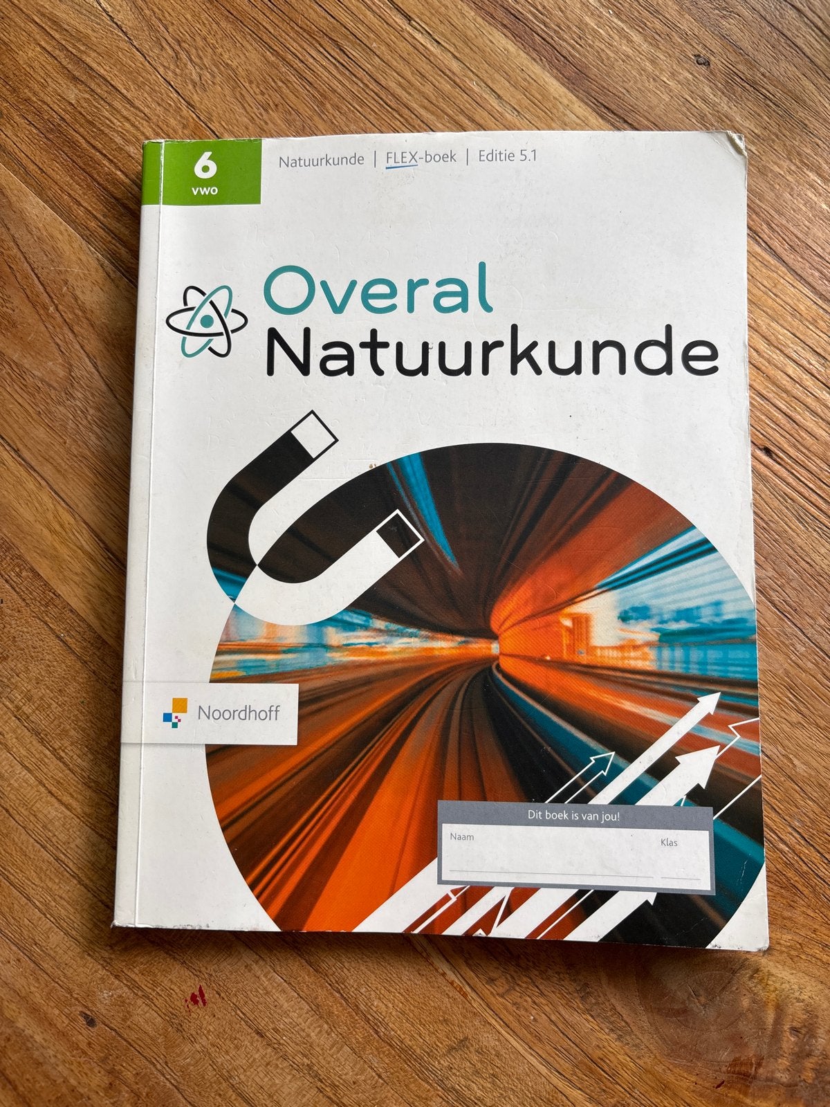 Overal Natuurkunde FLEX-boek Editie 5.1 VWO 6, Ophalen of Verzenden, Beta, Gelezen, WO