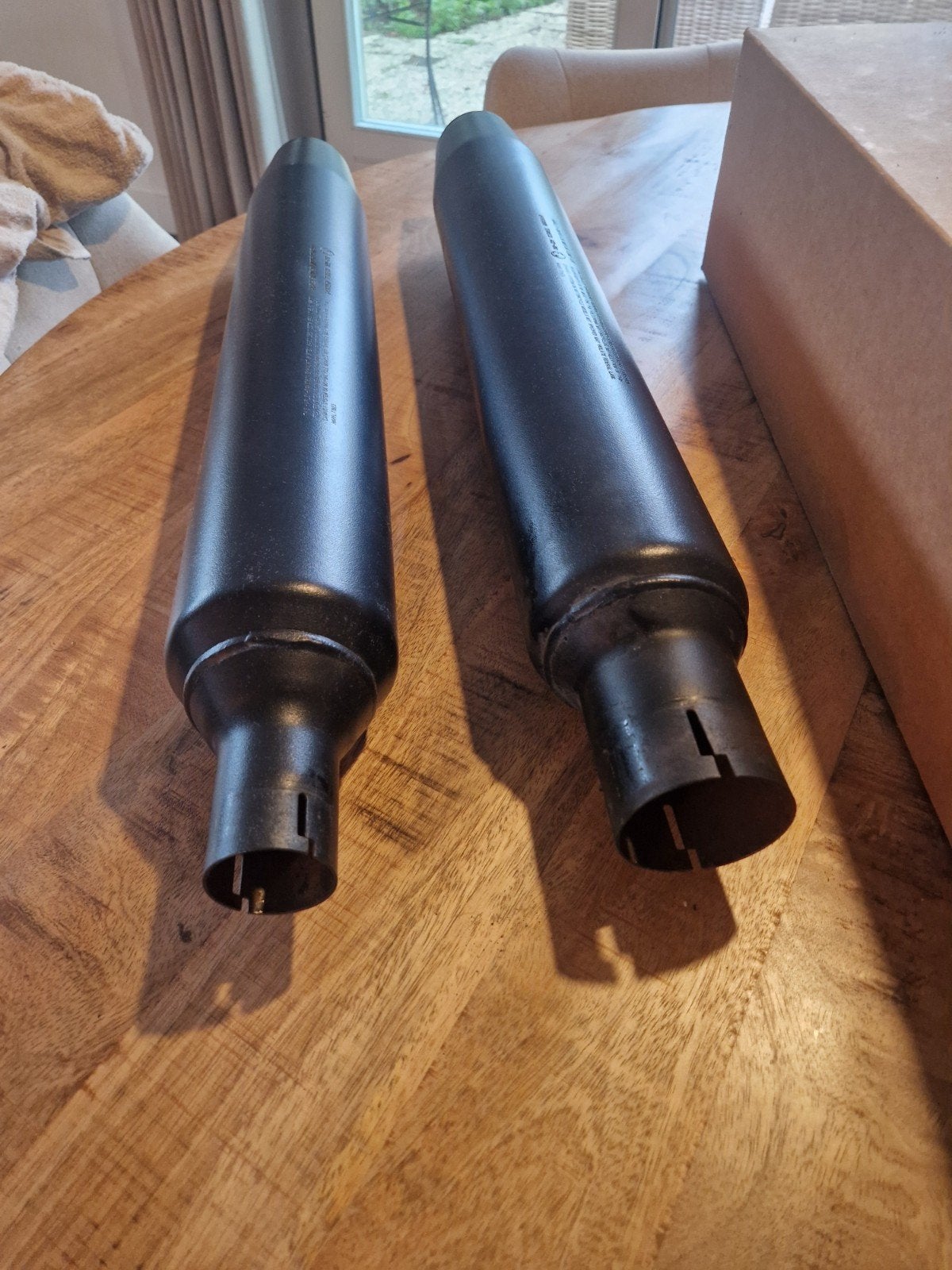 Touring dempers.  Uitlaat.  Slip-ons   orgineel, Ophalen of Verzenden