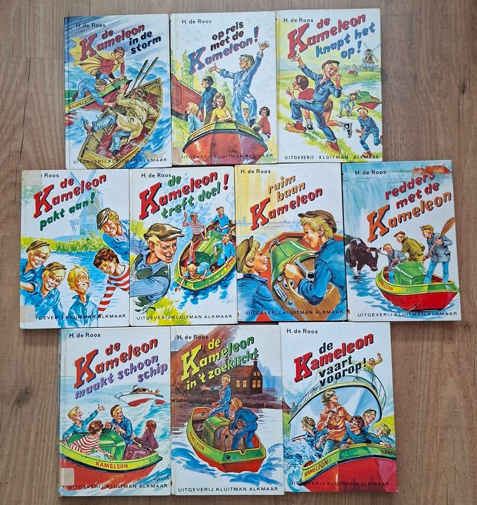 Kameleon boeken zie omschrijving, Boeken, Kinderboeken | Jeugd | 10 tot 12 jaar, Gelezen, Ophalen of Verzenden