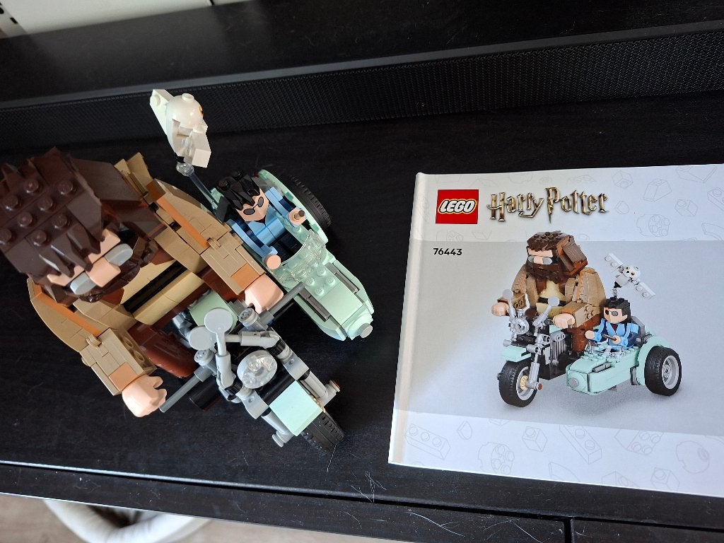LEGO Hagrid en Harry's rit op de motor, Ophalen, Lego, Zo goed als nieuw, Complete set