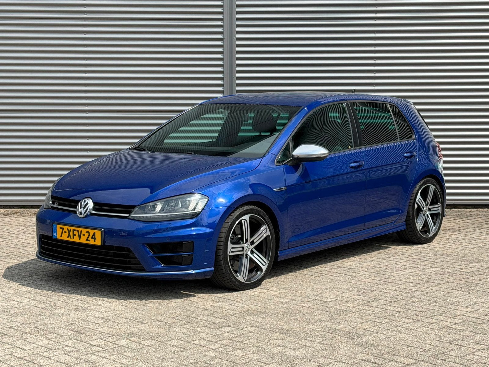 Volkswagen Golf 2.0 TSI R lapiz blue ORI NL, Automaat, 4 cilinders, Blauw, Alcantara