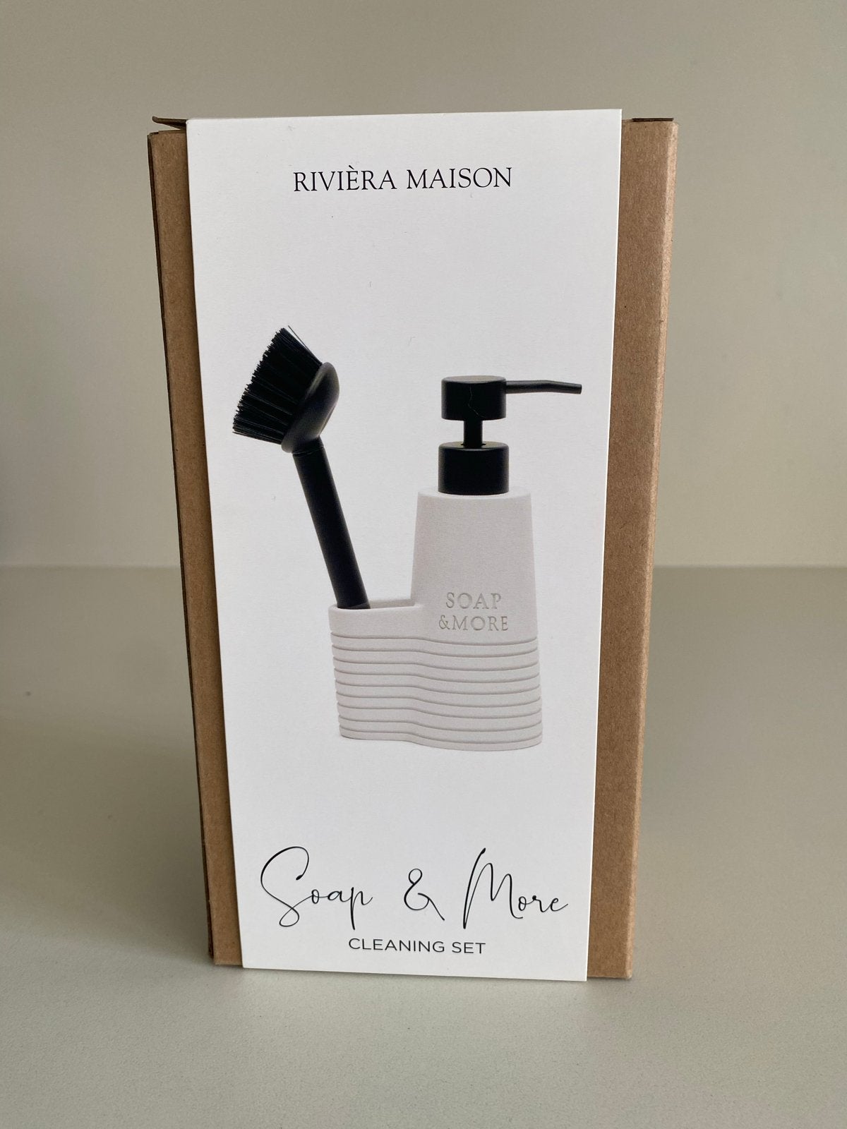 Riviera Maison Soap & More Cleaning Set - Nieuw, Overige typen, Nieuw, Ophalen of Verzenden, Wit